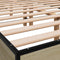 vidaXL - Bedframe - bewerkt - hout - metaal - sonoma - eikenkleurig - 140x200 - cm