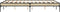 vidaXL - Bedframe - bewerkt - hout - metaal - sonoma - eikenkleurig - 120x190 - cm