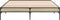 vidaXL - Bedframe - bewerkt - hout - metaal - sonoma - eikenkleurig - 150x200 - cm