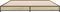 vidaXL - Bedframe - bewerkt - hout - metaal - sonoma - eikenkleurig - 135x190 - cm