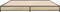 vidaXL - Bedframe - bewerkt - hout - metaal - sonoma - eikenkleurig - 120x190 - cm