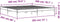 vidaXL - Bedframe - bewerkt - hout - metaal - zwart - 180x200 - cm