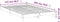 vidaXL - Bedframe - bewerkt - hout - sonoma - eikenkleurig - 120x200 - cm