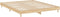 vidaXL - Bedframe - bewerkt - hout - sonoma - eikenkleurig - 120x200 - cm