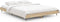 vidaXL - Bedframe - bewerkt - hout - sonoma - eikenkleurig - 135x190 - cm