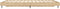 vidaXL - Bedframe - bewerkt - hout - sonoma - eikenkleurig - 135x190 - cm