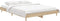 vidaXL - Bedframe - bewerkt - hout - sonoma - eikenkleurig - 135x190 - cm