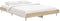 vidaXL - Bedframe - bewerkt - hout - sonoma - eikenkleurig - 135x190 - cm