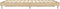 vidaXL - Bedframe - bewerkt - hout - sonoma - eikenkleurig - 135x190 - cm