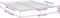 vidaXL - Bedframe - bewerkt - hout - sonoma - eikenkleurig - 180x200 - cm
