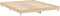 vidaXL - Bedframe - bewerkt - hout - sonoma - eikenkleurig - 180x200 - cm