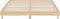 vidaXL - Bedframe - bewerkt - hout - sonoma - eikenkleurig - 180x200 - cm