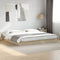 vidaXL - Bedframe - bewerkt - hout - sonoma - eikenkleurig - 180x200 - cm