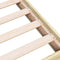 vidaXL - Bedframe - bewerkt - hout - sonoma - eikenkleurig - 180x200 - cm