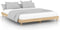 vidaXL - Bedframe - bewerkt - hout - sonoma - eikenkleurig - 200x200 - cm