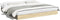 vidaXL - Bedframe - bewerkt - hout - sonoma - eikenkleurig - 200x200 - cm