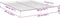 vidaXL - Bedframe - bewerkt - hout - sonoma - eikenkleurig - 200x200 - cm