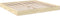 vidaXL - Bedframe - bewerkt - hout - sonoma - eikenkleurig - 200x200 - cm