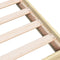 vidaXL - Bedframe - bewerkt - hout - sonoma - eikenkleurig - 200x200 - cm