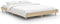 vidaXL - Bedframe - bewerkt - hout - sonoma - eikenkleurig - 90x190 - cm