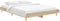 vidaXL - Bedframe - bewerkt - hout - sonoma - eikenkleurig - 90x190 - cm
