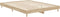 vidaXL - Bedframe - bewerkt - hout - sonoma - eikenkleurig - 90x190 - cm
