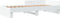 vidaXL - Bedframe - bewerkt - hout - wit - 100x200 - cm