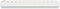 vidaXL - Bedframe - bewerkt - hout - wit - 100x200 - cm