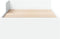 vidaXL - Bedframe - bewerkt - hout - wit - 100x200 - cm
