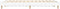 vidaXL - Bedframe - bewerkt - hout - wit - 135x190 - cm