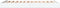 vidaXL - Bedframe - bewerkt - hout - wit - 135x190 - cm