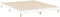 vidaXL - Bedframe - bewerkt - hout - wit - 160x200 - cm