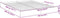 vidaXL - Bedframe - bewerkt - hout - wit - 180x200 - cm