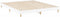 vidaXL - Bedframe - bewerkt - hout - wit - 180x200 - cm