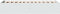 vidaXL - Bedframe - bewerkt - hout - wit - 75x190 - cm