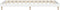 vidaXL - Bedframe - bewerkt - hout - wit - 75x190 - cm