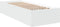 vidaXL - Bedframe - bewerkt - hout - wit - 75x190 - cm