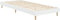 vidaXL - Bedframe - bewerkt - hout - wit - 75x190 - cm