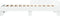 vidaXL - Bedframe - bewerkt - hout - wit - 90x190 - cm