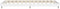 vidaXL - Bedframe - bewerkt - hout - wit - 90x200 - cm