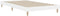 vidaXL - Bedframe - bewerkt - hout - wit - 90x200 - cm