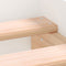 vidaXL - Bedframe - bewerkt - hout - wit - 90x200 - cm