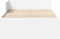 vidaXL - Bedframe - bewerkt - hout - wit - 90x200 - cm