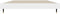 vidaXL - Bedframe - bewerkt - hout - wit - 90x200 - cm