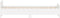 vidaXL - Bedframe - bewerkt - hout - wit - 90x200 - cm