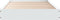 vidaXL - Bedframe - bewerkt - hout - wit - 90x200 - cm