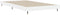 vidaXL - Bedframe - bewerkt - hout - wit - 90x200 - cm