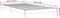 vidaXL - Bedframe - bewerkt - hout - zwart - 100x200 - cm