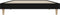 vidaXL - Bedframe - bewerkt - hout - zwart - 100x200 - cm
