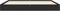 vidaXL - Bedframe - bewerkt - hout - zwart - 150x200 - cm